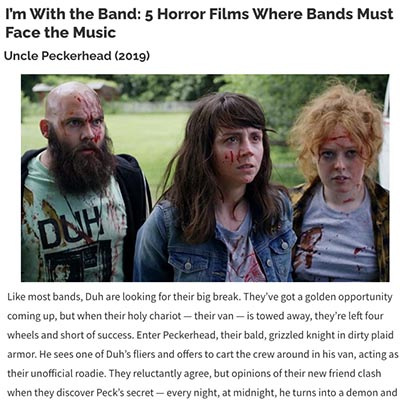I’m With the Band: 5 Horror Films Where Bands Must Face the Music